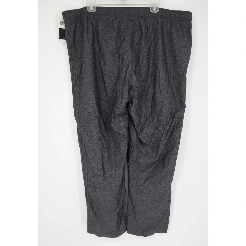 Adidas Mens XXL Essentials Woven Pants Black Track Gym Ankle Zip Pant S13984 2XL